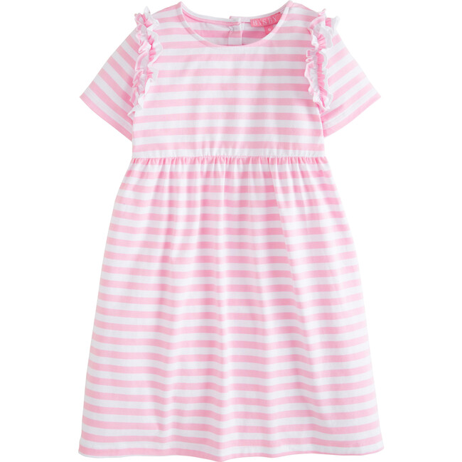 Helen Dress, Pink Stripe