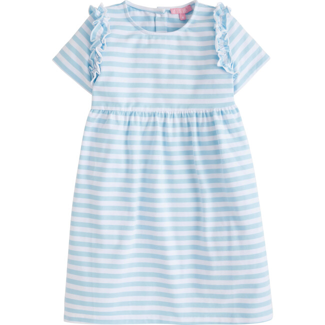 Helen Dress, Blue Stripe - Dresses - 1