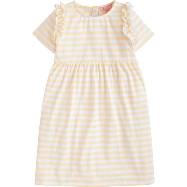 Helen Dress, Lemon Stripe