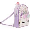 Miss Gwen LOVE Print Mini Backpack, Purple - Backpacks - 2