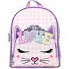 Miss Bella LOVE Gingham Print Lavender Mini Backpack, Purple - Backpacks - 1 - thumbnail