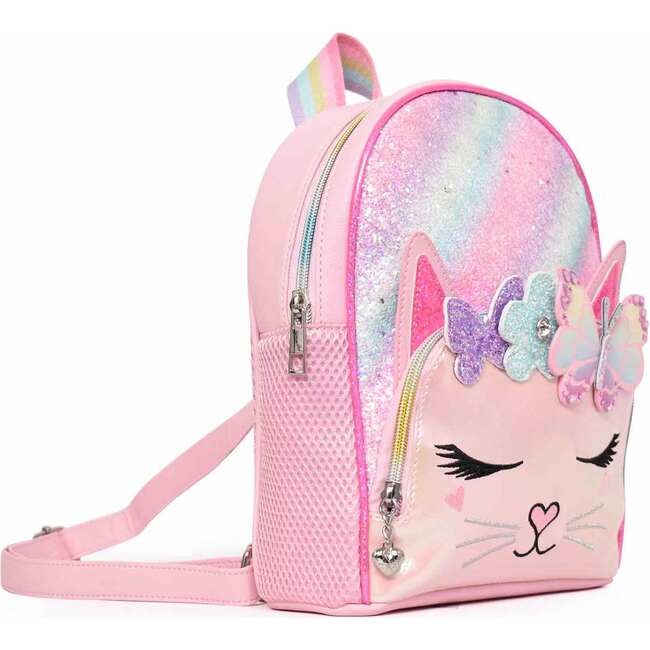 Miss Bella Ombre Glitter Mini Backpack, Pink - Backpacks - 2