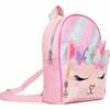 Miss Bella Ombre Glitter Mini Backpack, Pink - Backpacks - 2