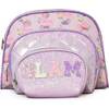GLAM' Ditzy Daze 3 Piece Cosmetic Set, Purple - Bags - 1 - thumbnail