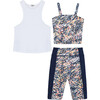 3 Piece Active Set, Print - Mixed Apparel Set - 1 - thumbnail