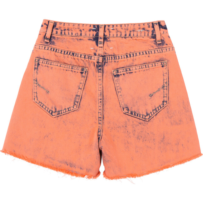 High Waisted Shorts, Coral - Shorts - 3