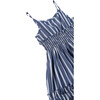 Strappy Fit & Flare Dress, Navy - Dresses - 3