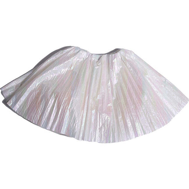 Crush Pleated Twirl Skirt, Rainbow
