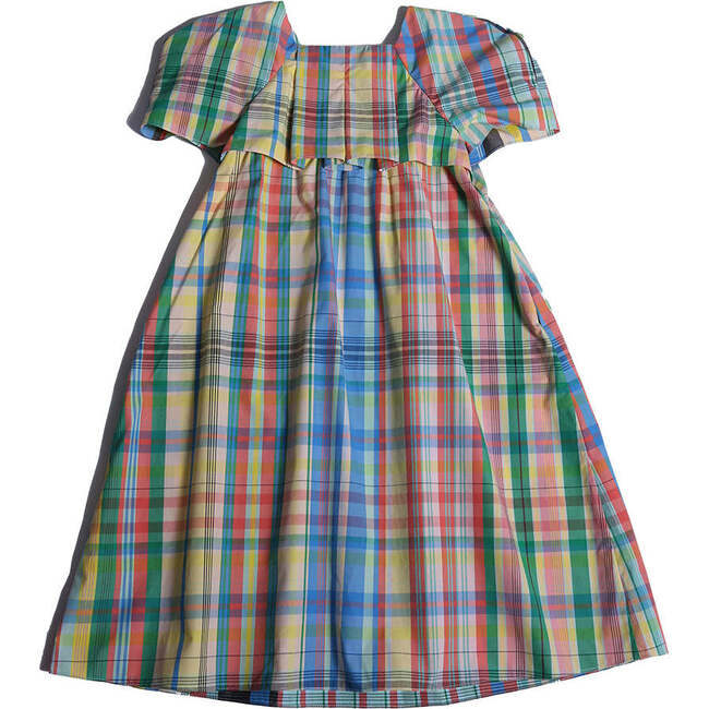 Gibson Girl Capelet Frock, Rainbow - Dresses - 3