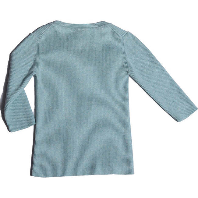 3/4 Sleeve Ribbed Crew Neck, Foam - Shirts - 3