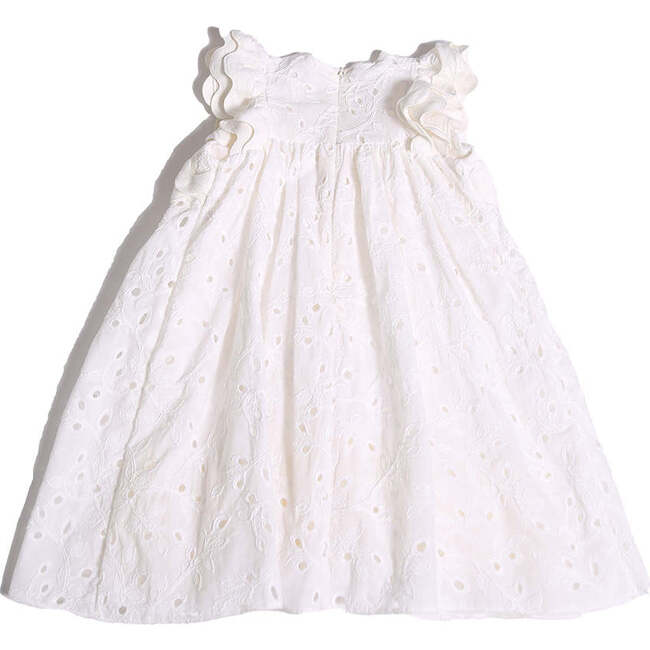 Aida Ruffled Frock, Sugar - Dresses - 3
