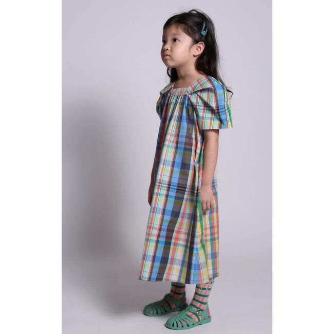 Gibson Girl Capelet Frock, Rainbow - Dresses - 5
