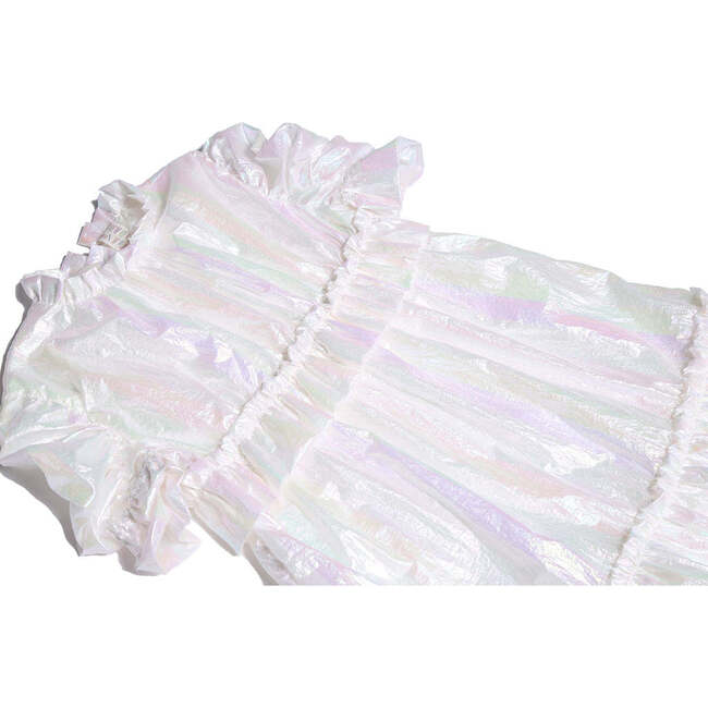 Clementine Flounce Frock, Rainbow - Dresses - 4