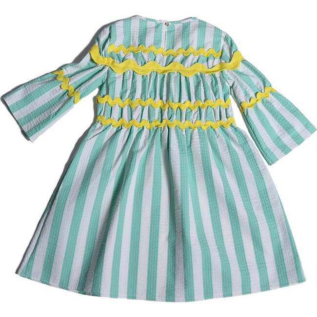 Constance Bracelet Sleeve Frock, Foam Mix - Dresses - 3