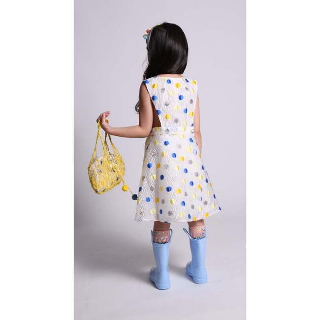 Adelia Pinafore, Marine Mix - Dresses - 5