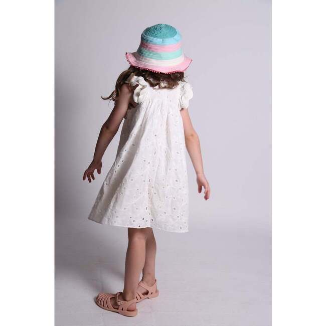 Aida Ruffled Frock, Sugar - Dresses - 6