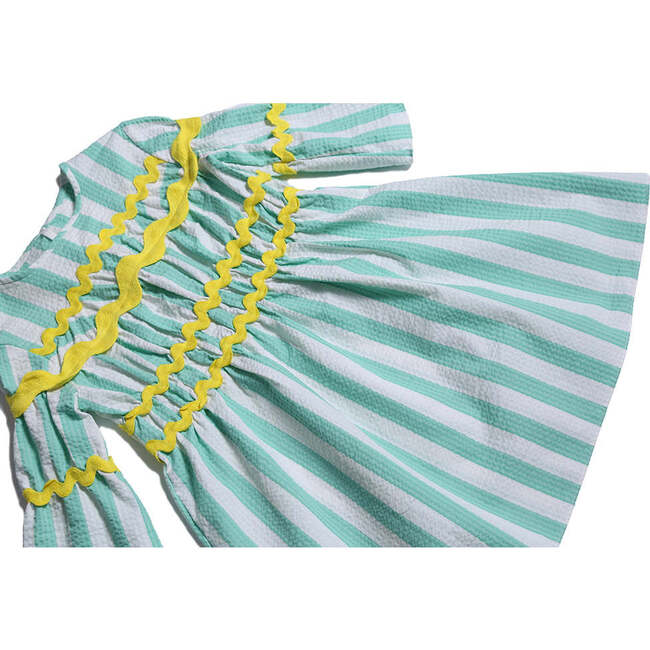 Constance Bracelet Sleeve Frock, Foam Mix - Dresses - 4