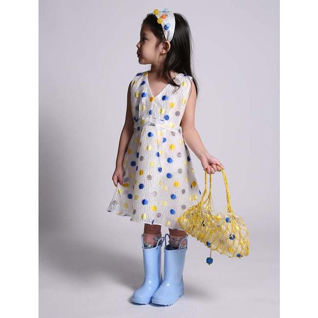 Adelia Pinafore, Marine Mix - Dresses - 6