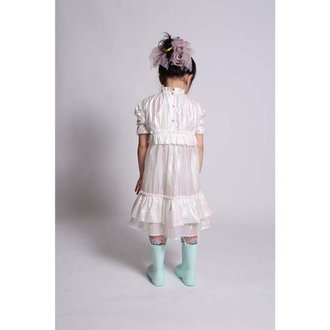 Clementine Flounce Frock, Rainbow - Dresses - 6