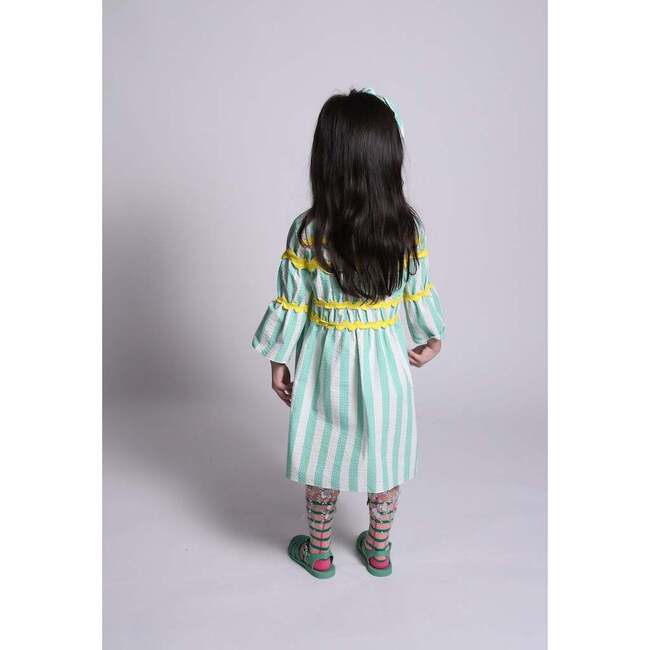 Constance Bracelet Sleeve Frock, Foam Mix - Dresses - 6
