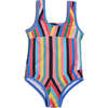 Constance Diving Suit, Rainbow - One Pieces - 1 - thumbnail