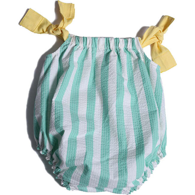 Ruched Sac Romper, Foam Mix
