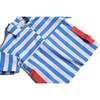 Frank Golf Shirt, Marine Mix - Polo Shirts - 4 - thumbnail