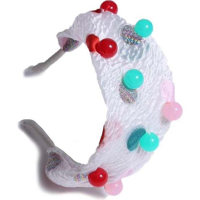 Adelia Headband, Coral Mix