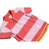 Frank High-Low Hem Polo, Coral - Polo Shirts - 4 - thumbnail