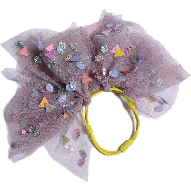 Stella Tulle Scrunchie, Rainbow