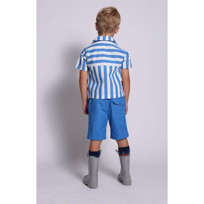 Frank Golf Shirt, Marine Mix - Polo Shirts - 6