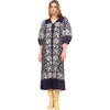 Women's Theodora Dress, Navy - Dresses - 1 - thumbnail