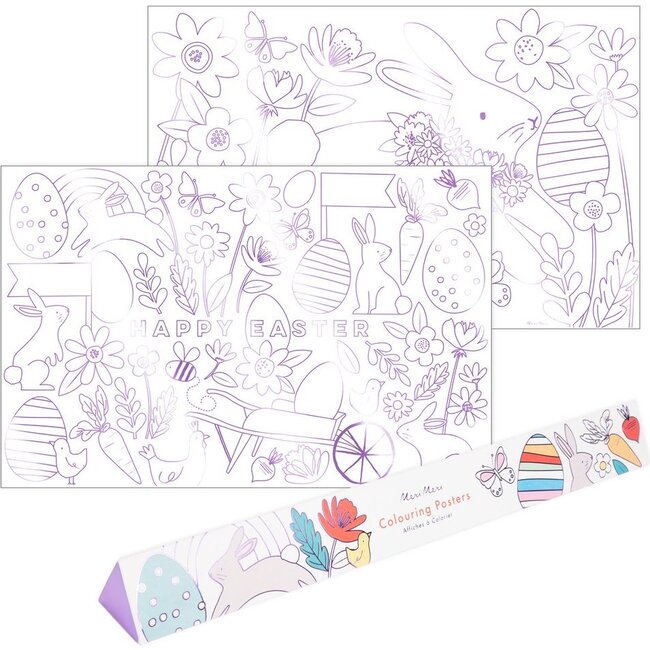 Easter Coloring Posters - Paper Goods - 1