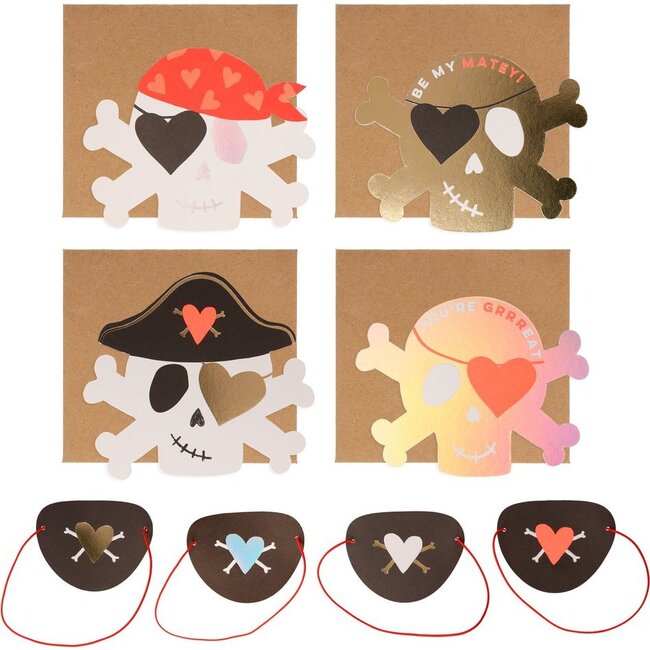 Pirate Valentine Cards - Paper Goods - 1
