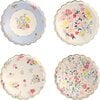 Set of 8 English Garden Side Plates, Multi - Tableware - 1 - thumbnail