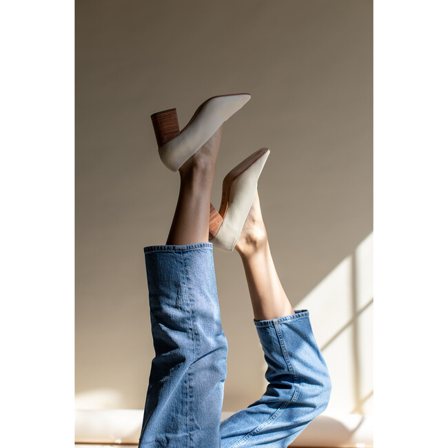 Women's Salvador Pump, Bone - Dress Shoes - 2