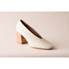 Women's Salvador Pump, Bone - Dress Shoes - 3