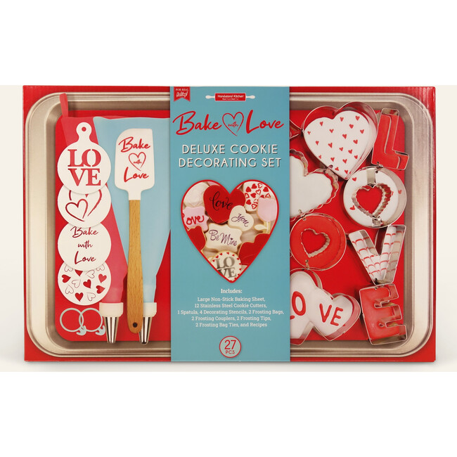 Bake With Love Deluxe Cookie Decorating Set - Party Accessories - 2