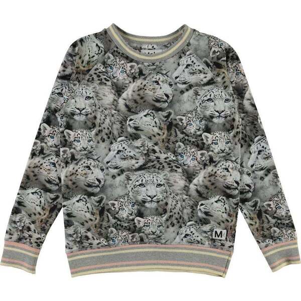 Sweat Molo Gris Enfant - Taille 116cm (7 Ans) - Unisexe - Bon état