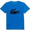Croc Graphic T-Shirt, Blue - Tees - 1 - thumbnail