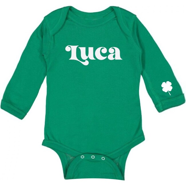 Magic Little Baby Bodysuit, Green - Onesies - 1