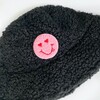 Kids Teddy Bear Bucket Hat, Black - Hats - 2