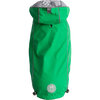 Reversible Elasto-Fit Raincoat, Green - Dog Clothes - 1 - thumbnail