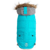 Winter Sailor Parka, Aqua - Dog Clothes - 1 - thumbnail