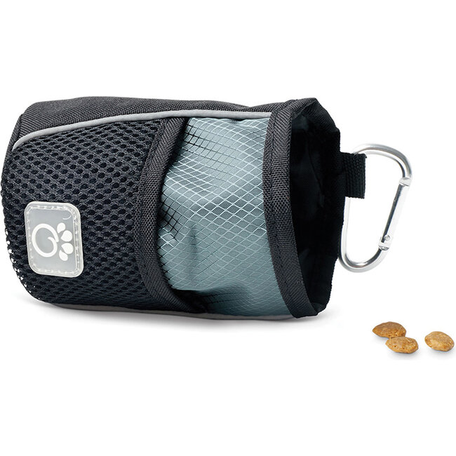 Treat Bag, Grey - Pet Bowls & Feeders - 1