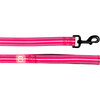 Reflective Leash, Neon Pink - Collars, Leashes & Harnesses - 1 - thumbnail