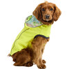 Reversible Raincoat, Neon Yellow With Tie Dye - Dog Clothes - 2