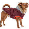 Winter Sailor Parka, Burgundy - Dog Clothes - 2