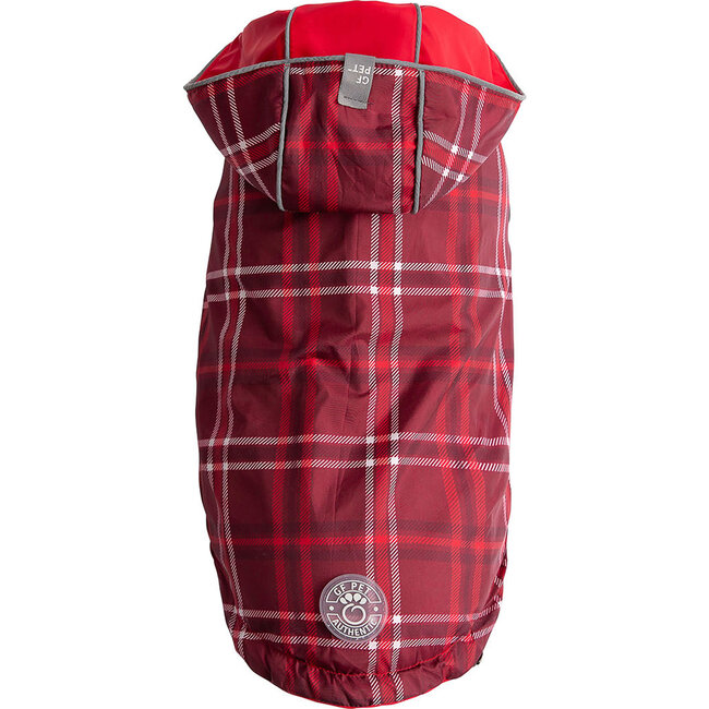 Reversible Elasto-Fit Raincoat, Red