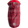 Reversible Elasto-Fit Raincoat, Red - Dog Clothes - 2